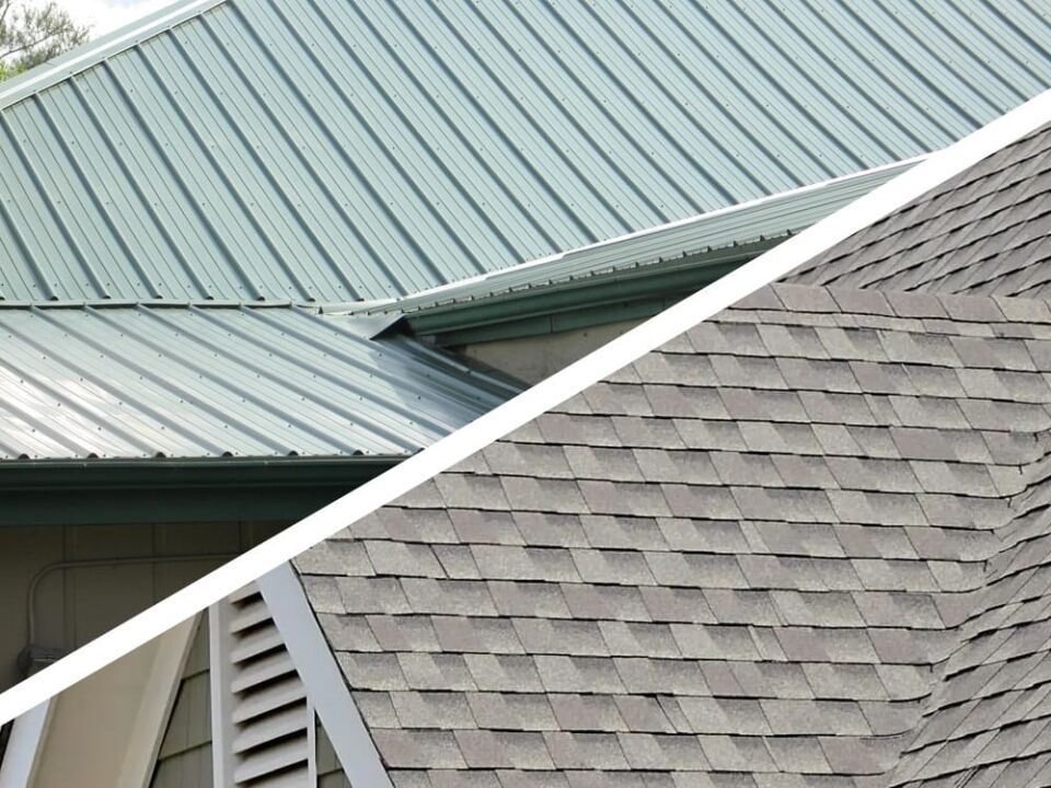 metal vs asphalt roof
