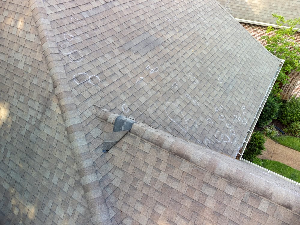 storm damage roof repair